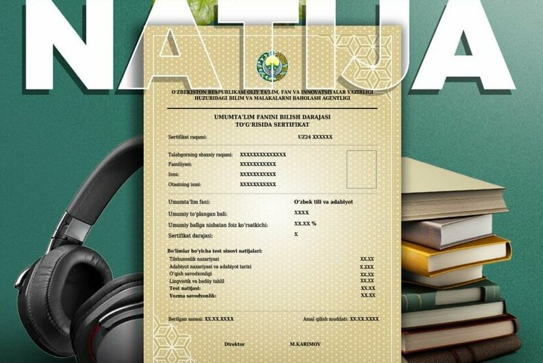 Milliy sertifikatga ro‘yxatdan o‘tishda yangi tartib: joylar tugasa qabul yopiladi