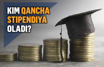 Stipendiyalar oshirilmoqda, kontrakt to‘lovlari miqdori esa ...