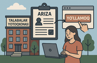 Talabalar turar joyi uchun ariza topshirish boshlandi