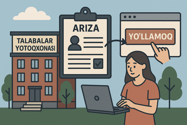 Talabalar turar joyi uchun ariza topshirish boshlandi