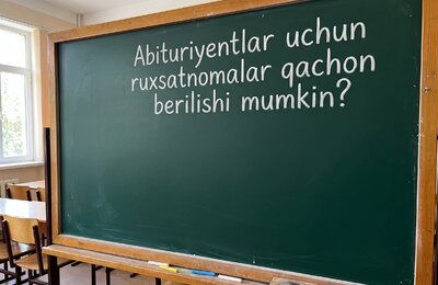 Abituriyentlar uchun ruxsatnomalar qachon berilishi mumkin?