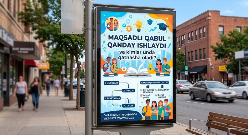 Maqsadli qabul qanday ishlaydi va kimlar unda qatnasha oladi?