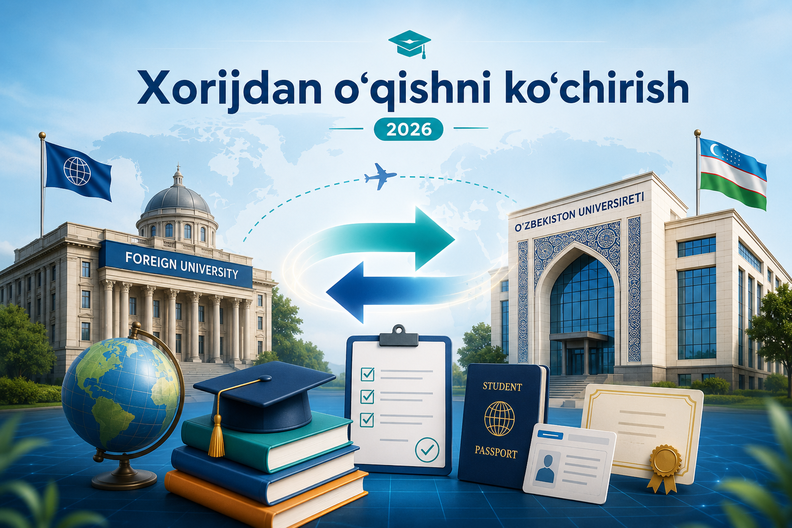 Xorijdan o‘qishni ko‘chirish bu yil qanday tartibda amalga oshiriladi?