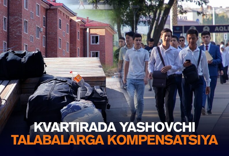 Talabalar bilan shartnoma tuzgan ijarachilarga 40 mlrd so‘mlik soliq imtiyozi berildi