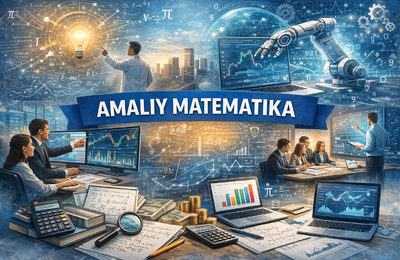 Amaliy matematika yo‘nalishini tamomlaganlar qayerda ishlashlari mumkin?