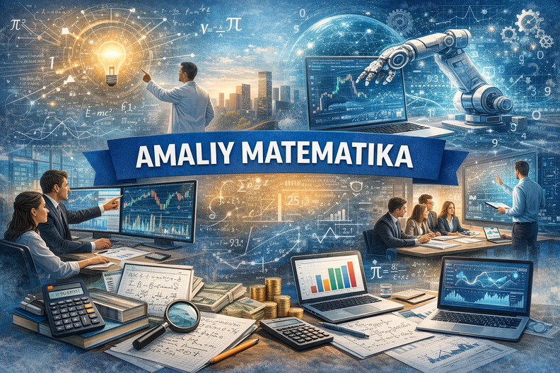 Amaliy matematika yo‘nalishini tamomlaganlar qayerda ishlashlari mumkin?